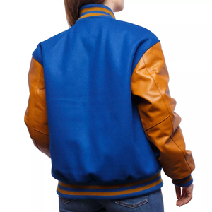 <b>Ladies</b> Cropped Varsity <b>Jacket</b> Fashion Letterman Baseball <b>Jacket</b> Trendy Casual Streetwear Wholesale Manufacturer College <b>Jacket</b> - Product Image 6