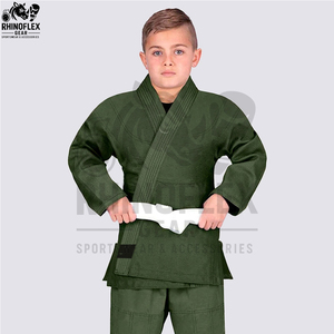 Wholesale Custom Kids Brazilian Jiu Jitsu Judo Bjj Pants Kimono Custom Embroidery & Logo Martial Arts Wear For Kids Lightweight - Product Image 2
