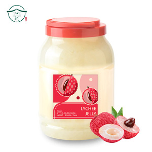 Sẵn sàng để ăn trà sữa <span class=keywords><strong>toppings</strong></span> mềm Chewy bong bóng Thành phần trà vải thiều Thạch Dừa - Product Image 1