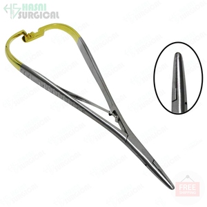 Portaagujas Mathieu TC de Acero Inoxidable de Alta Calidad de 14 cm, Herramienta Médica Quirúrgica con Certificación CE Clase I, Grado A+, Venta al Por Mayor - Product Image 5