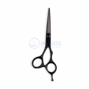 Ensemble de ciseaux triple ultra-légers noir mat professionnels en acier inoxydable pour la coupe et l'éclaircissement des cheveux – Fournisseur en gros pour salons - Product Image 2