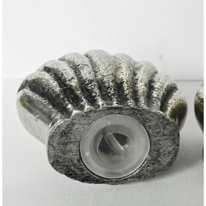 Elegant Seashell Shape Salt <b>And</b> Pepper Shakers <b>Set</b> For Home Kitchen Cafes <b>And</b> Restaurants Coastal Themed Table Decor From India - Product Image 5