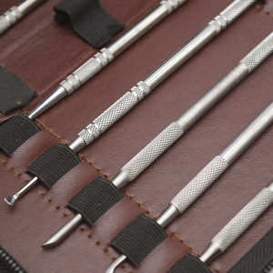 Kit d'outils portables pour sculpture et modelage de cire et de bijoux DIY, avec boîte de rangement - Product Image 5
