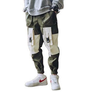 Pantalones Cargo holgados e informales para hombre, joggers con múltiples bolsillos, con cordón, deportivos, estilo Hip Hop, novedad de 2021 - Product Image 1