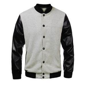 Chaqueta Varsity Básica para Hombre, Nueva Colección 2025, Personalizable al por Mayor, Chaqueta Bomber, Chaqueta Deportiva de Béisbol con Letras, para Hombre - Product Image 4