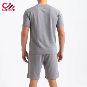Conjunto de Verano para Hombre de Último Diseño Personalizado, Venta al Por Mayor de Ropa Casual y Deportiva, Conjunto de Pantalones Cortos y Camiseta Ligeros para Hombre a Bajo Precio - Product Image 2
