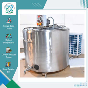 Enfriador de Leche a Granel de 1000 Litros con 220V de Potencia, Fácil de Operar, Calidad Garantizada, Oferta de Distribuidor de Primera Categoría, con Opción de Logotipo Personalizado - Product Image 2