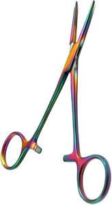 Pinzas Hemostáticas Médicas de Acero Inoxidable Kelly Rectas de 5.5 Pulgadas con Pinzas Quirúrgicas Multicolores Arcoíris - Product Image 2