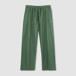 <b>Men's</b> Linen Baggy Drawstring Elastic Waist Striped <b>Lounge</b> Pajama <b>Trousers</b> Wholesale ODM - Product Image 5