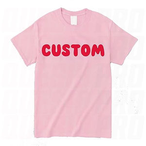 Camiseta Personalizada para Hombre, Manga Corta, Cuello Redondo, Estampado de Letras, Estilo Casual, Tejido de Punto, Algodón, Corte Regular - Product Image 1