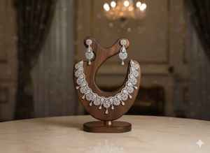 Collier en laiton plaqué argent avec finition anti-ternissement, bijoux tendance pour femmes, à porter au quotidien et pour les soirées - Product Image 5