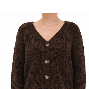 Pull en mohair marron pour femme, très demandé, aux meilleures caractéristiques, en coton de qualité supérieure, best-seller - Product Image 6
