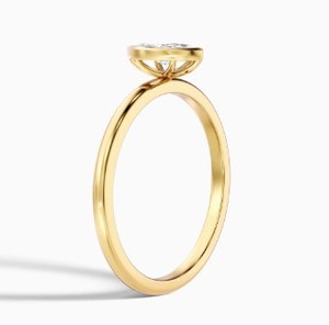 Marquise Cut Moissanite <b>Ring</b> 925 Sterling Silver Gold Plated Luxury Elegant Engagement <b>Dainty</b> Bridal Wedding Party Jewelry - Product Image 3