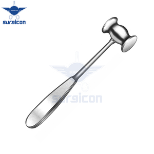 Maillet à os Collin, longueur 20 cm / 8 pouces, poids 220 g / 7-3/4 oz, diamètre 30 mm, instrument chirurgical orthopédique - Product Image 6