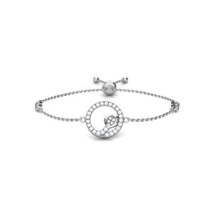 Pulsera Moderna de Plata de Ley con Múltiples Dijes Colgantes, Cadena Ajustable para Mujer, Regalos de Boda y Estilo Personal - Product Image 4