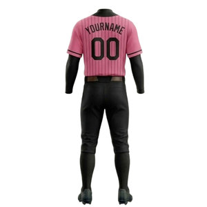 Ensemble maillot et pantalon de baseball respirant et à séchage rapide, sublimation personnalisée, vêtements de sport d'équipe - Product Image 6