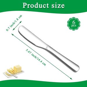 Couteau à beurre et spatule en acier inoxydable pour la cuisine, le restaurant et les fêtes – Gadget essentiel pour votre cuisine à domicile - Product Image 3