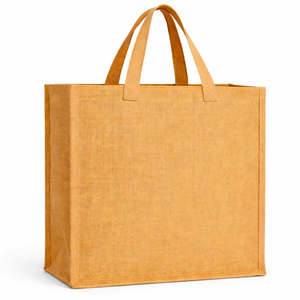 Custom Logo Jute Tote <b>Bag</b> <b>Extra</b> <b>Large</b> Long Handle Reusable Burlap Shopping Grocery <b>Bag</b> Eco Friendly - Product Image 1