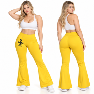 Leggings Deportivos de Cintura Alta para Mujer, Marca Regal Three LLC, con Logotipo Estampado, Ligeros, de Poliéster Tejido - Product Image 2