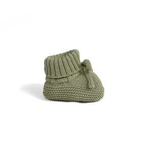 Botitas de invierno para bebé, ecológicas, 100% algodón, OEM/ODM, calcetines casuales de punto estándar, 0-3 meses, Vietnam, color personalizado, soporte para aguja - Product Image 4