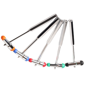 Marteau réflexe manuel en acier inoxydable, outil de diagnostic multifonctionnel, instrument de percussion neurologique ISO13485 ORL USI - Product Image 5