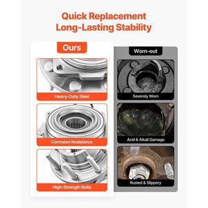 2 Pezzi Cuscinetto Mozzo Ruota Anteriore per Ford F-250 Super Duty Base King Ranch Lariat Platinum XL Crew Cab Truck 2016 - Product Image 6