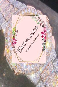 Montre de luxe automatique en acier inoxydable plaqué or avec moissanite VVS style hip-hop pour homme et femme - Product Image 2