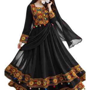 High Quality Custom Colors Afghan Kuchi Women <b>Dresses</b> Casual & Party Wear Women's Indian Banjara Style Vintage <b>Dresses</b> - Product Image 1