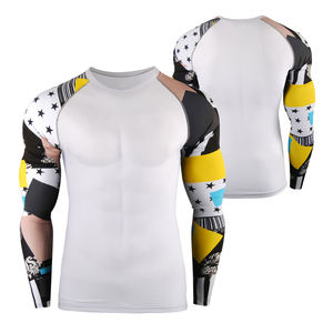 Rashguard Unisexe Personnalisé de Haute Qualité avec Impression Numérique Frontale, Respirant, Anti-Bactérien, Écologique, Manches Longues, Fabrication en Gros - Product Image 4