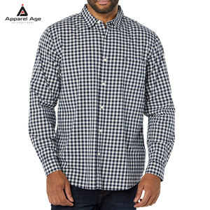 เสื้อเชิ้ตผู้ชายลำลองผ้าฝ้ายทรงเข้ารูปแขนสั้น ลดราคาพิเศษสำหรับขายออนไลน์ - Product Image 3
