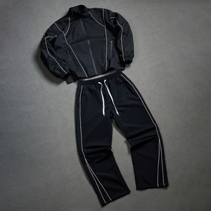Proveedor mayorista de ropa deportiva personalizada, chándal cortavientos para hombre para minoristas estadounidenses con servicio de marca privada - Product Image 2