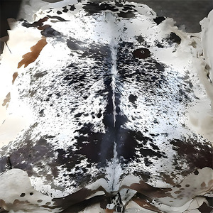 Cowhide Rug for Wedding Gift Anniversary Present Christmas Decor Winter Theme Cabin Rug Luxury Anniversary Gift New Home Carpet - Product Image 1