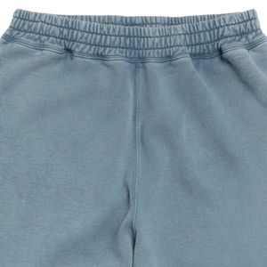 Pantalon de jogging molletonné délavé à motif pour homme – Coupe décontractée avec cordon de serrage – Doux et chaud pour le streetwear, la gym, les activités de plein air et le quotidien - Product Image 3