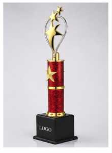 •Stylish Star <b>Trophy</b> with Golden Finish for Corporate Recognition and Employee Awards. - Product Image 6