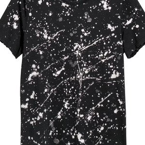 Camiseta Moderna con Estampado de Salpicaduras de Pintura, Estilo Urbano Premium, Vintage, Gráfico, Transpirable, para Hombre, 100% Algodón, Secado Rápido - Product Image 6