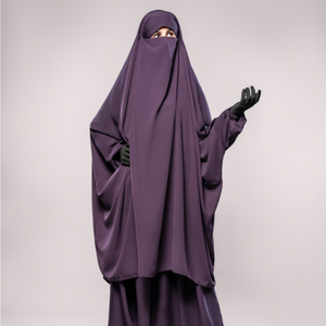 Low MOQ Jilbab Dress Wholesale Premium Breathable <b>Polyester</b> <b>Fabric</b> Latest Hot Selling Design - Product Image 1