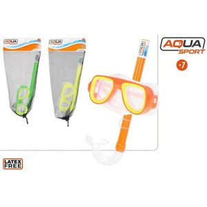 Máscara de Buceo Junior con Snorkel y Bolsa de Red, Juego de 3 Piezas - Product Image 1