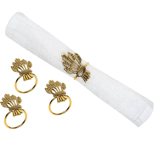 Customizable Brass Napkin Ring Party Occasions Stocked in India <b>Wedding</b> <b>Table</b> <b>Top</b> <b>Decor</b> Usage in Wholesale Prices - Product Image 5