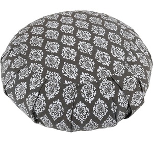 Coussin de méditation rond plissé, coussin de sol Zafu, coussin de yoga pour la méditation, la pleine conscience et le soulagement du stress - Product Image 1