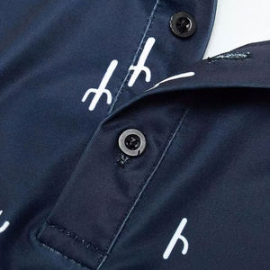 Polo Ligero y Ajustado para Hombre, de Primera Calidad, Transpirable, de Secado Rápido, Tejido de Punto Sublimado - Product Image 4