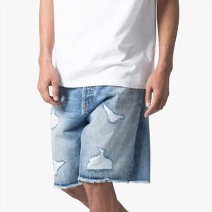 Pantalones Cortos Negros para Hombre, Moda Casual, Vaqueros con Estampado, Holgados, Elegantes, Cómodos, de Calidad, Modernos, de Lujo, Ajuste Perfecto - Product Image 4