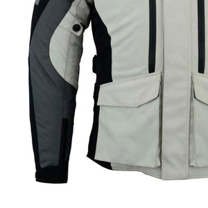 Blouson en cuir pour moto pour homme, respirant, manches longues, hiver, Cordura, blouson de course pour motard - Product Image 3