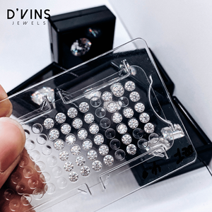 D'vins Jewels - Diamantes Cultivados en Laboratorio de Alta Calidad CVD de 6.5 mm y 1 Quilate, Color D, Claridad VVS, Corte Brillante Redondo, para la Elaboración de Joyas - Product Image 3