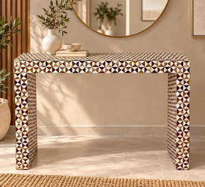 Handmade Camel Bone Inlay Console Table Home Decoration Modern Entryway Desk desk for students - Product Image 1