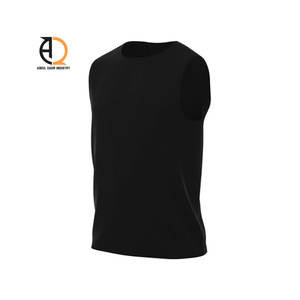 Camiseta sin mangas para fitness y deporte, con logo personalizado, para hombre. - Product Image 1