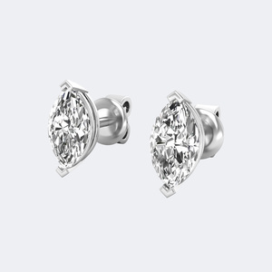 1.00CTW มาร์ควิส วี-พรอง คลาสสิค สตั๊ด - Product Image 6