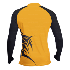 Rash Guard MMA sublimé personnalisé OEM-ajustement par compression, motif imprimé, vêtements de sport pour hommes - Product Image 2