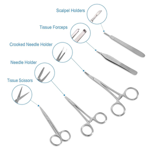 Human Medical <b>Skin</b> Suture Kit Silicone 3 <b>Layer</b> Stitching Training Pad for Practice Medical Students Suture practice kit - Product Image 2