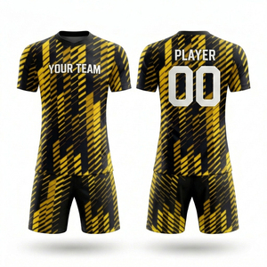 Uniformes de Fútbol Personalizados de Alta Calidad para Hombre y Jóvenes, Conjuntos de Uniformes de Fútbol Transpirables para Entrenamiento y Partido - Product Image 5