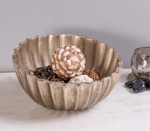 Cuenco decorativo de estilo europeo, cuenco decorativo de lujo para el hogar, cuenco central de metal, cuenco decorativo minimalista europeo - Product Image 1